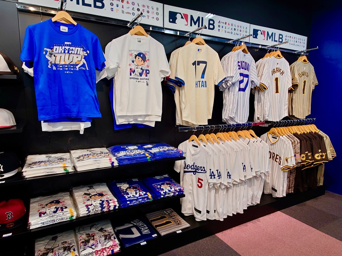ON-DECKでMLBグッズ販売中‼ ＼ 札幌駅前のオフィシャルストアON-DECKに