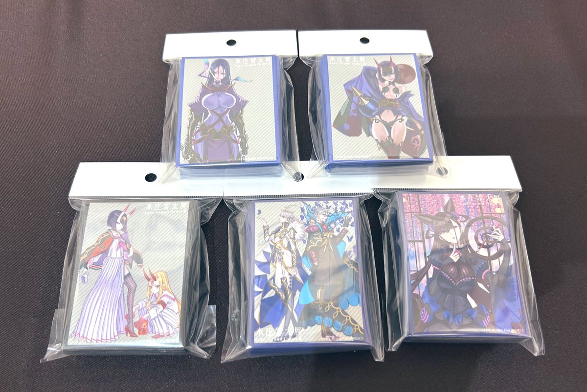 本庄雷太展 Fate/Grand Order篇1】 グッズ紹介⑥ ・カードスリーブ(全5