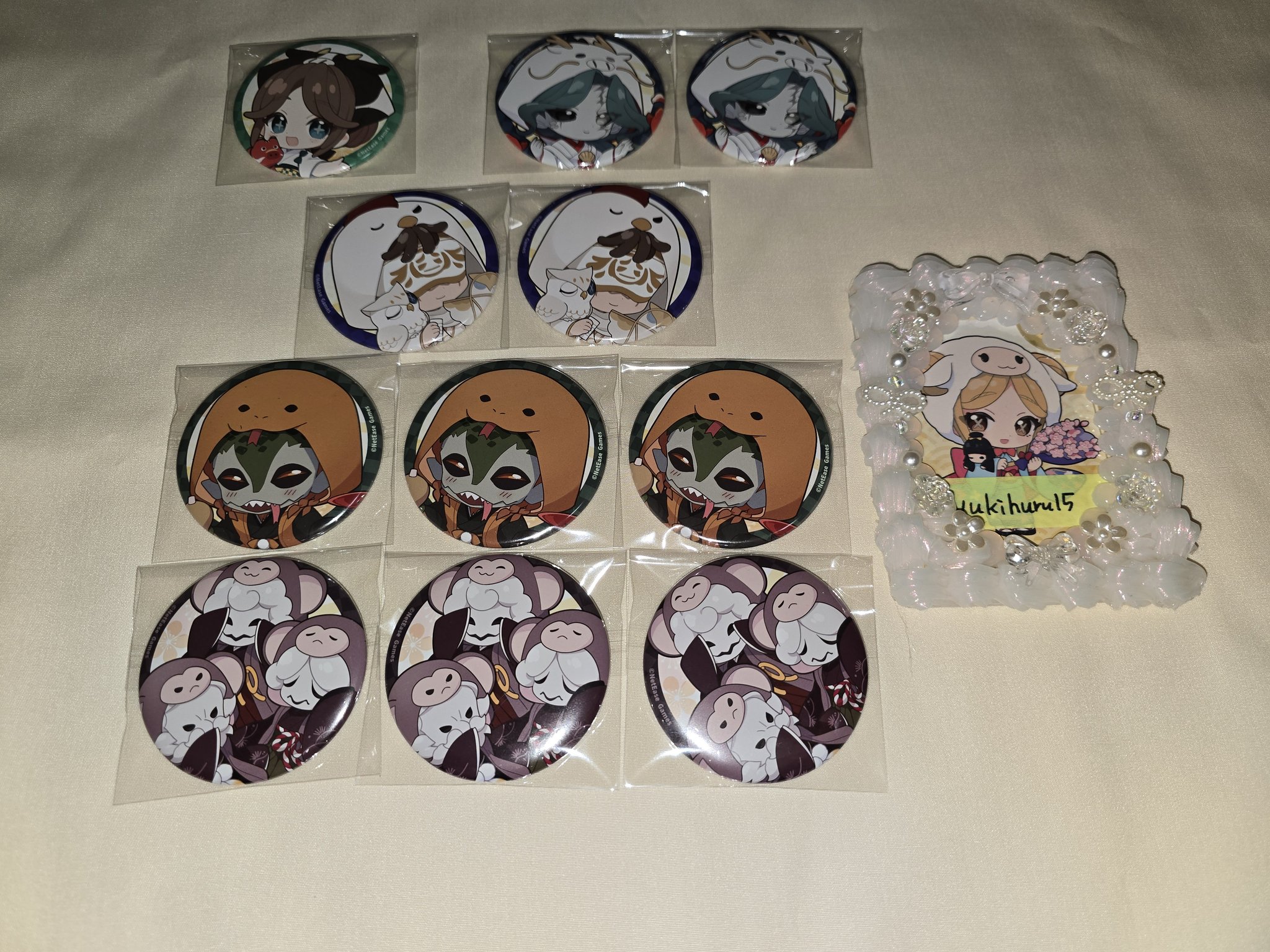 断捨離中】第五人格 スイパラ 3周年 抽選 A賞 缶バッジ ポストマン