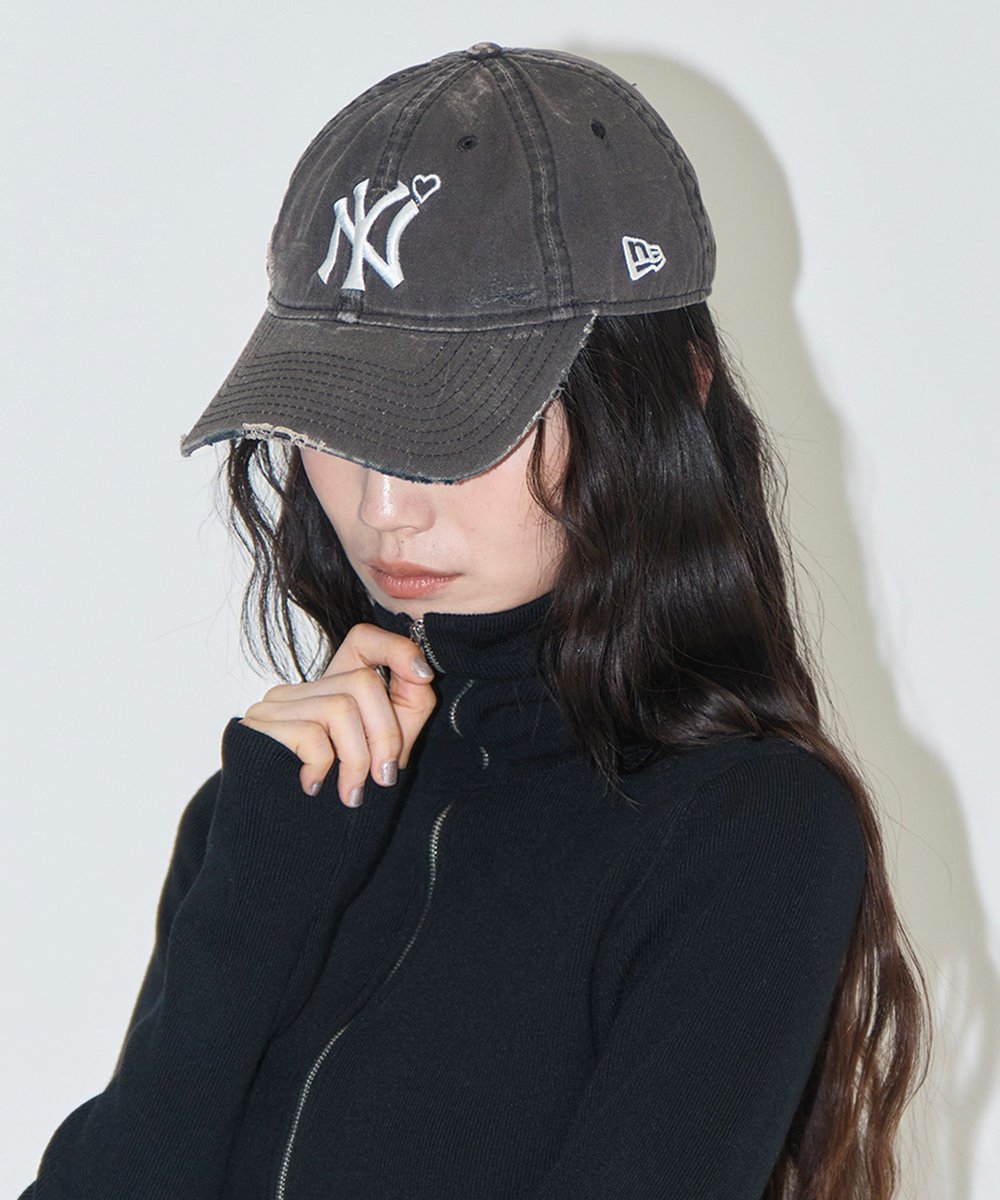 BASICKS/ベーシックス＞＞ Damaged New York Cap- ニューエラ