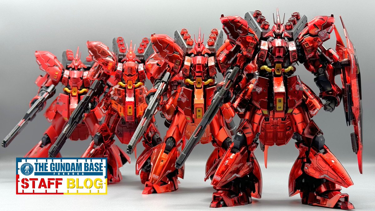RG 1/144 サザビー [メカニカルコアプレーティング] ガンプラ「RG サザビー」が高級感漂う“メカニカルコアメッキ”に！一般