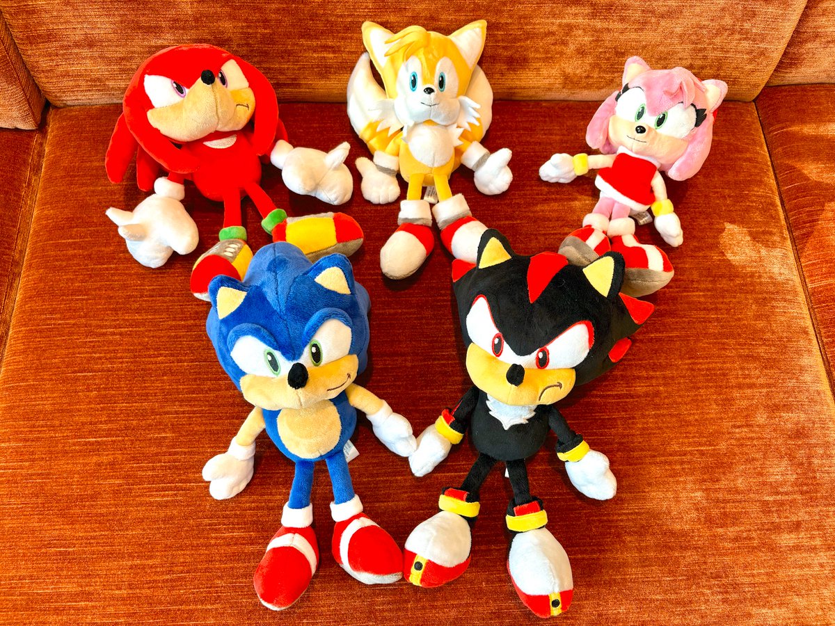 🔵明日12/27(金)より一般販売！🔵 三英貿易のぬいぐるみ🧸 「ソニック