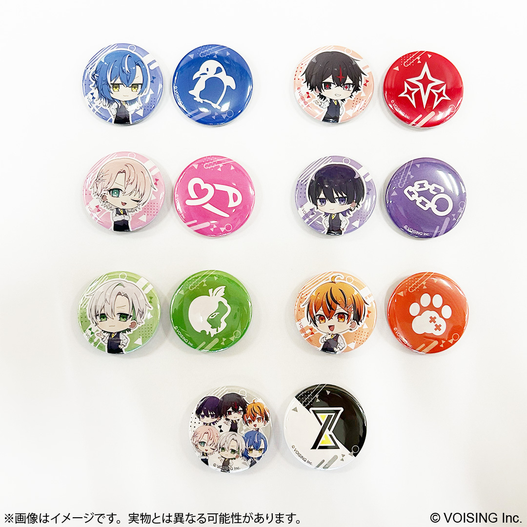 ✨グッズ紹介✨ #クロノヴァ トレーディングミニ缶バッジセット（2個