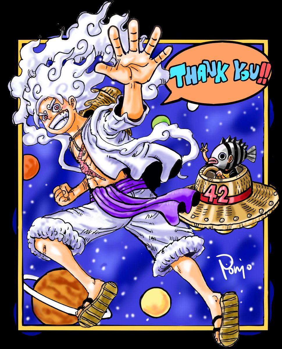 DRAGONBALL42×ONE PIECE #ワンピース #ルフィ #ドラゴンボール #ニカ