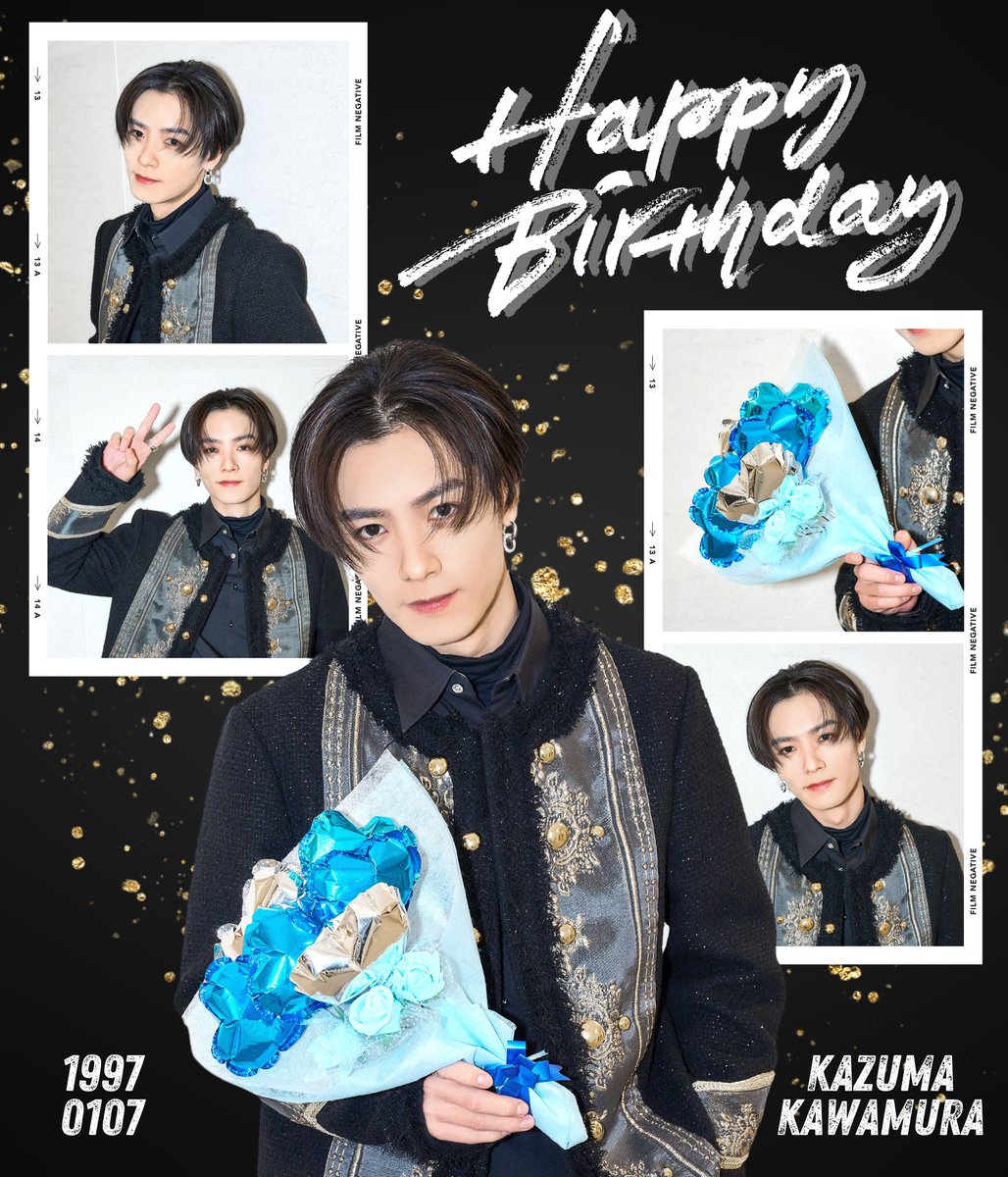 𝑯𝑨𝑷𝑷𝒀 𝑩𝑰𝑹𝑻𝑯𝑫𝑨𝒀 #川村壱馬 🎂🎉🎊 #HappyBirthdayKAZUMA