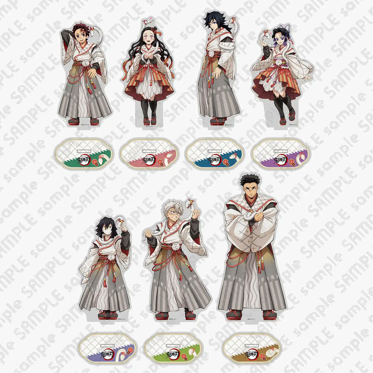 アニメ「鬼滅の刃」干支2025 巳年 描き下ろしイラストグッズ】 現在