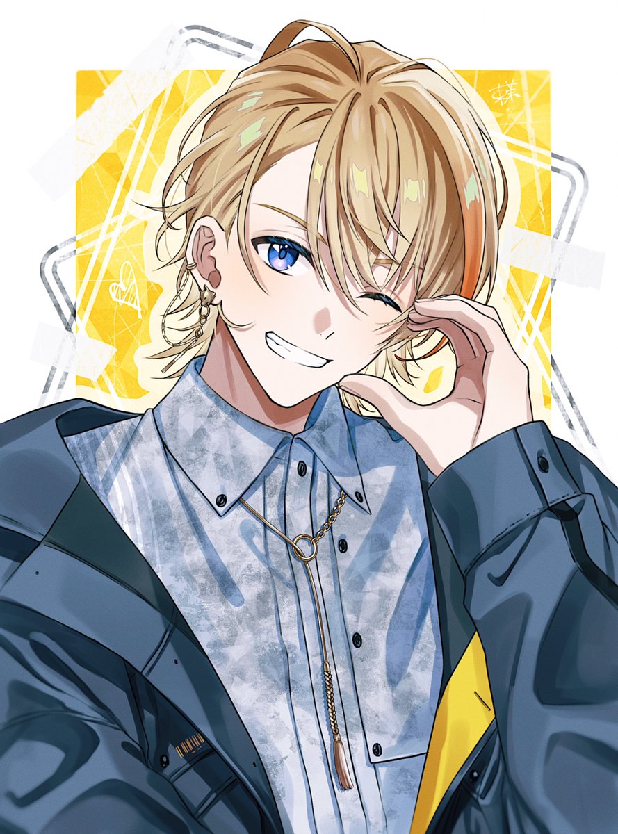 お知らせ】 にじさんじ所属風楽奏斗様の1月メンバーシップ壁紙を担当