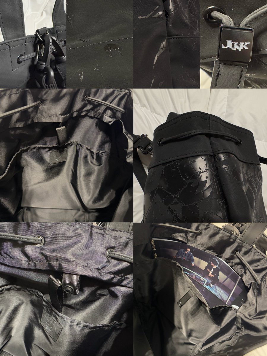 米津玄師 JUNK グッズ紹介 【JUNK リュック】 ¥7,500 写真169cm胴足約4