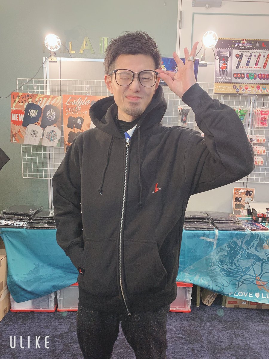 大人気L-styleパーカー✨ L-styleブースにて好評販売中です😆 シンゴ