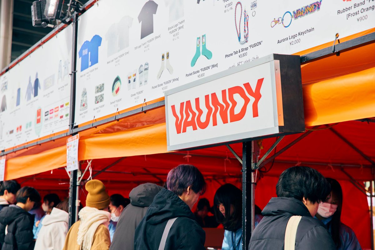 Vaundy one man live ARENA tour “FUSION” OFFICIAL GOODS 販売中