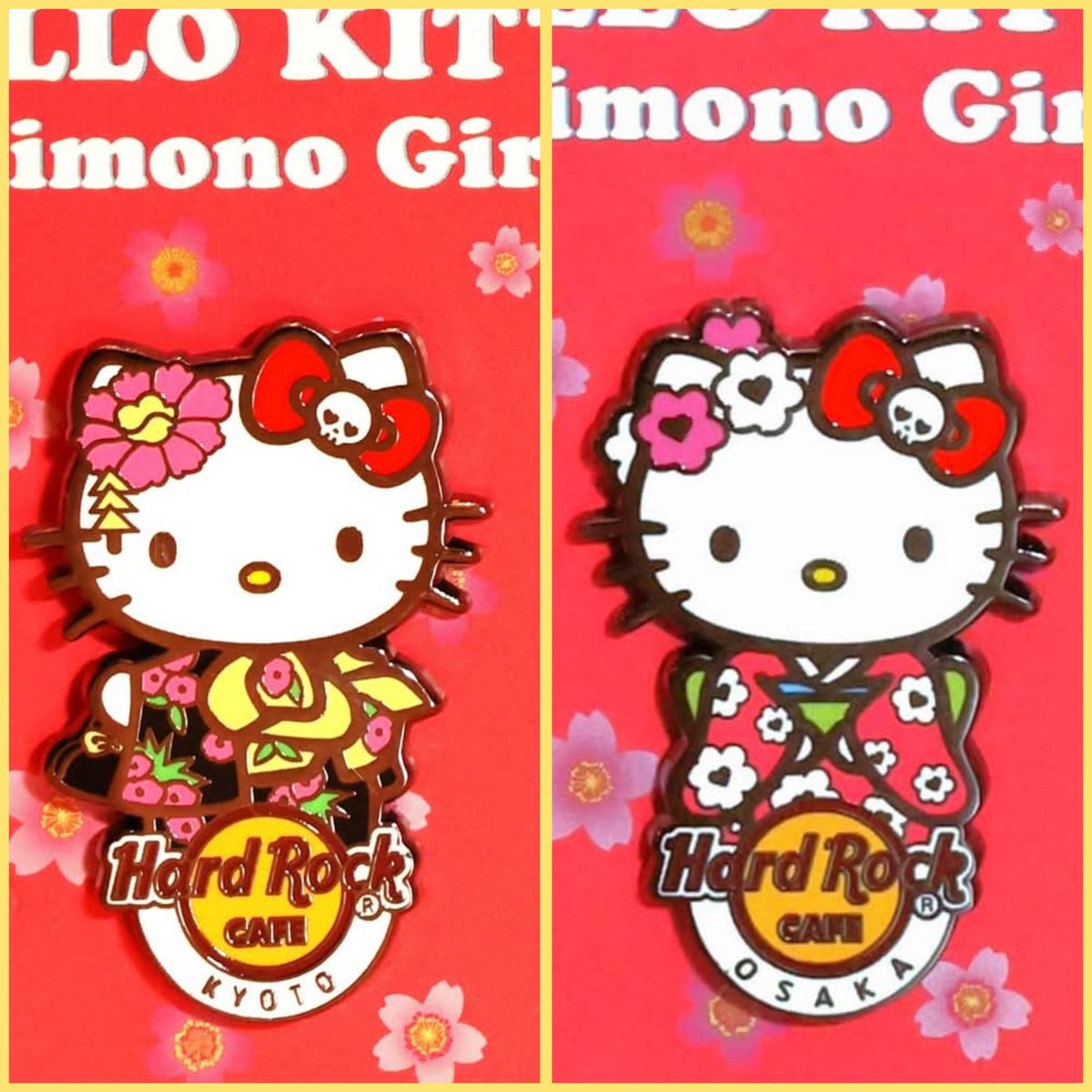ハードロックカフェ ハローキティ着物ガールピン 日本全店とオンライン