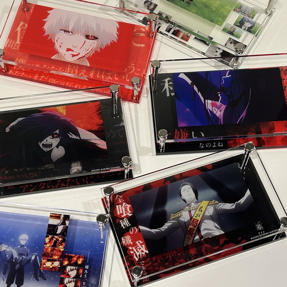 ◇◇#東京喰種EX EC限定グッズ◇◇ ━━ 二層式アクリルパネル ━━ 各