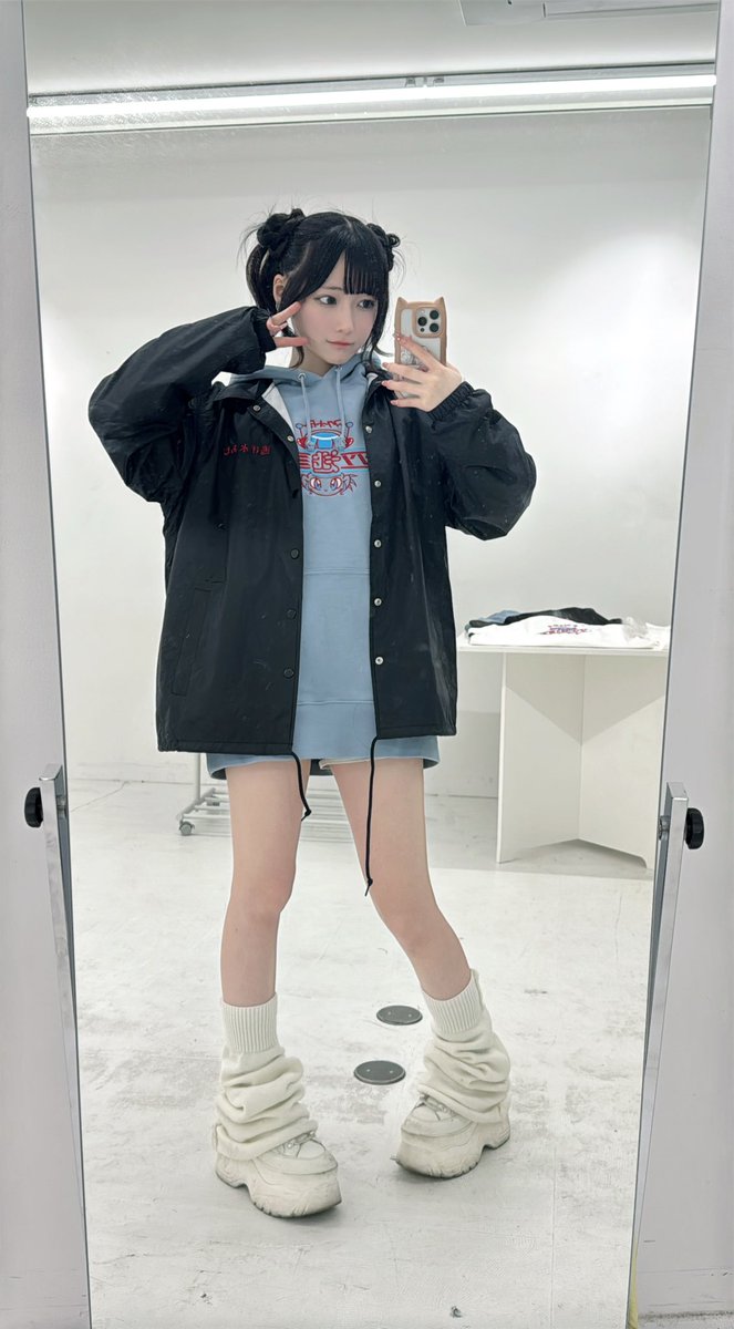 ソソミズ目玉🦑①】 コーチジャケット🪐 アムチャの写真の着用サイズは