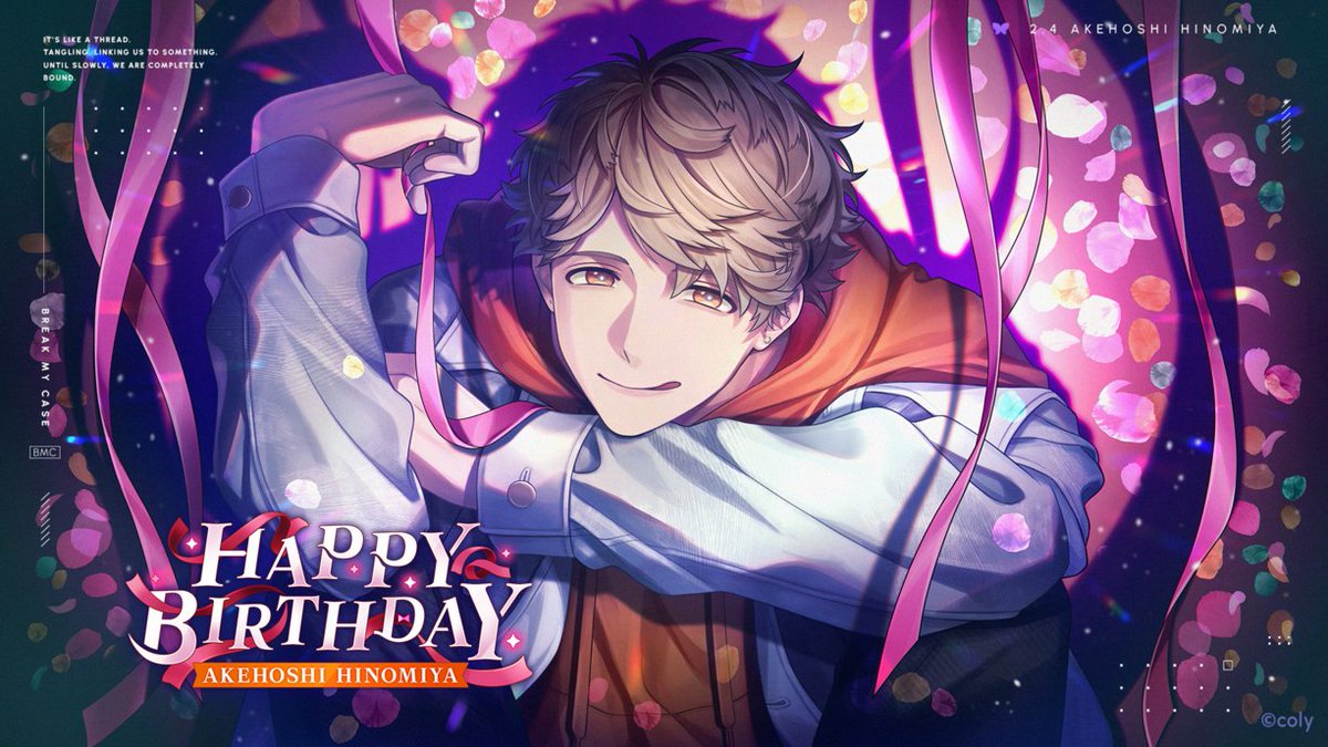 HAPPY BIRTHDAY /／ 本日2月4日は樋宮明星の誕生日。 「まさか当日に