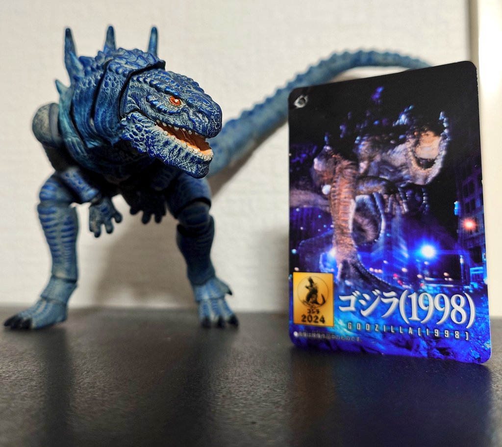 G-DAY G.R.MonsterArts GODZILLA(1998) 完成しました〜！！！ エメゴジ