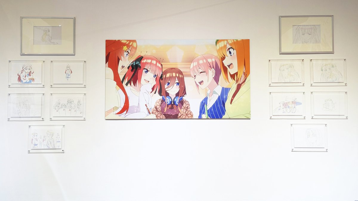 五等分の花嫁」アニメ原画展 Engagement【公式】 (@5toubun_engage