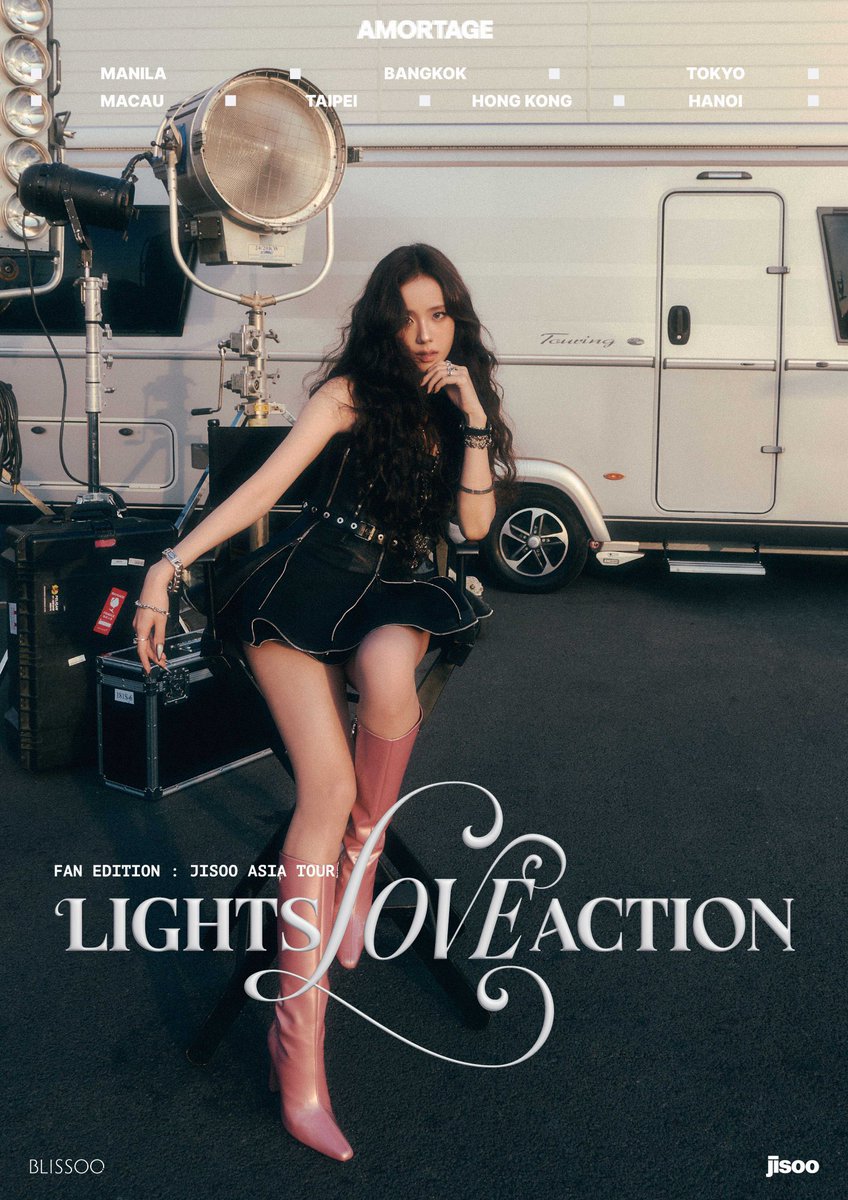 BLACKPINK ジス、 「2025 JISOO ASIA TOUR: “LIGHTS, LOVE, ACTION