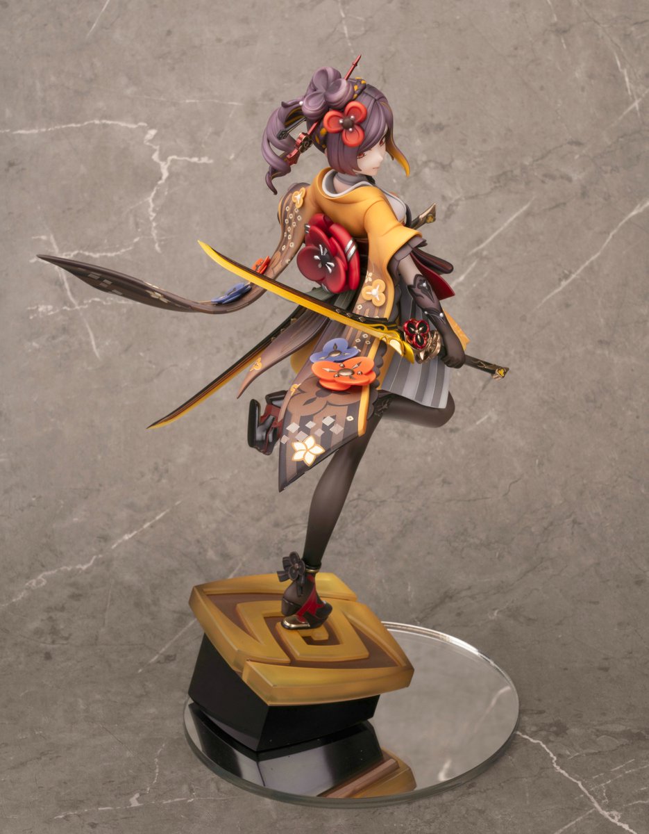 ワンフェス2025冬 今回は「原神 千織 有楽御簾切.ver」のガレージ