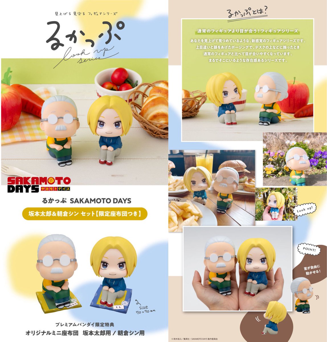 るかっぷ 坂本太郎 / 朝倉シン プレミアムバンダイでも 商品ページが