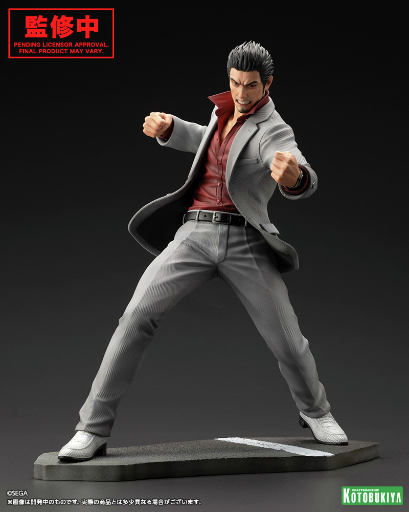 彩色見本初公開／ #龍が如く より、「桐生一馬」の彩色見本が完成