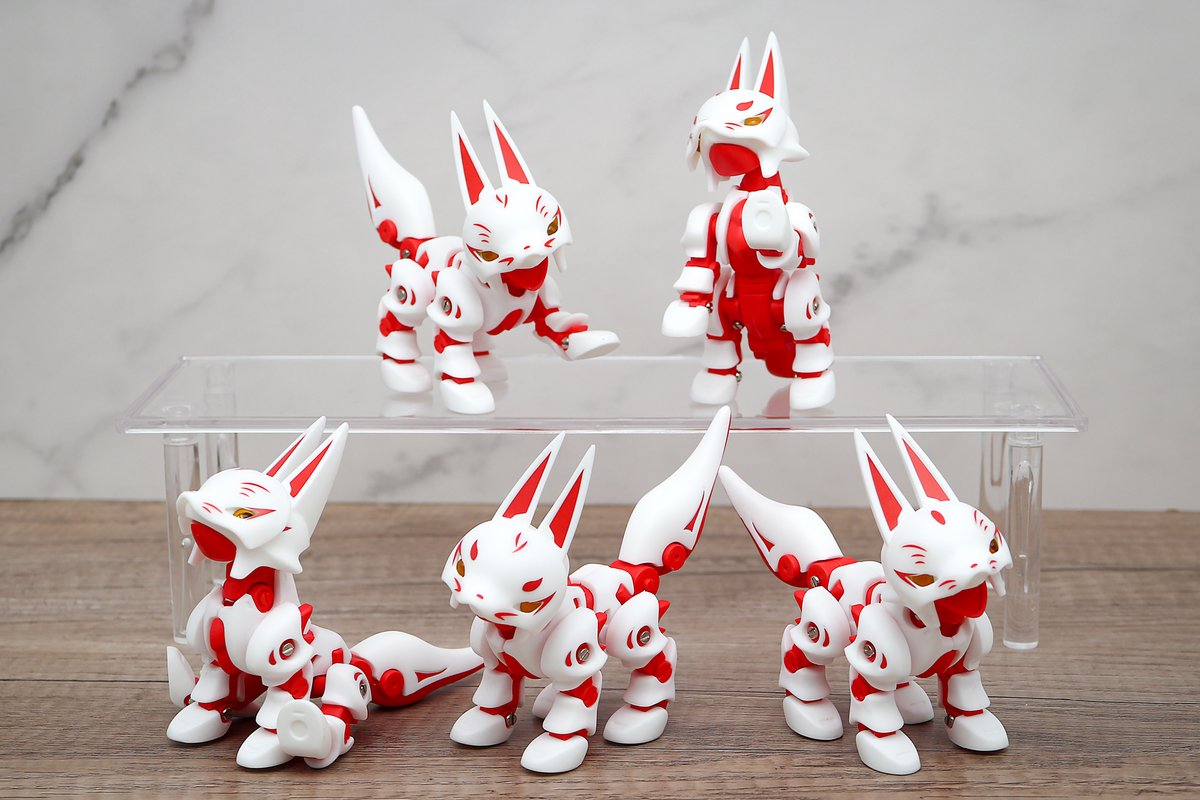 ガレージキット「アニマネッツ キツネ型」抽選販売受付中🦊 スタジオ