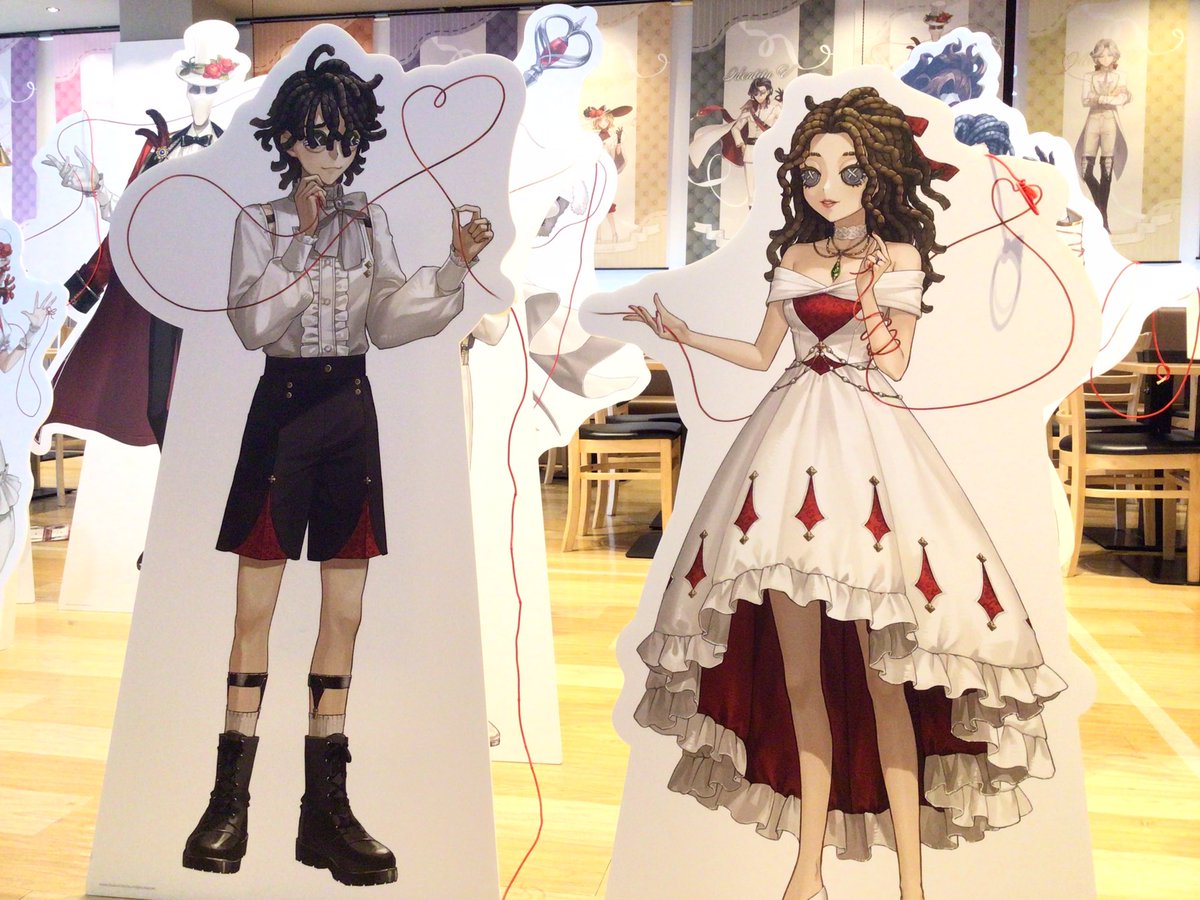 💝Identity V 第五人格 × #THEキャラCAFE ～愛しいあなたと運命の赤い