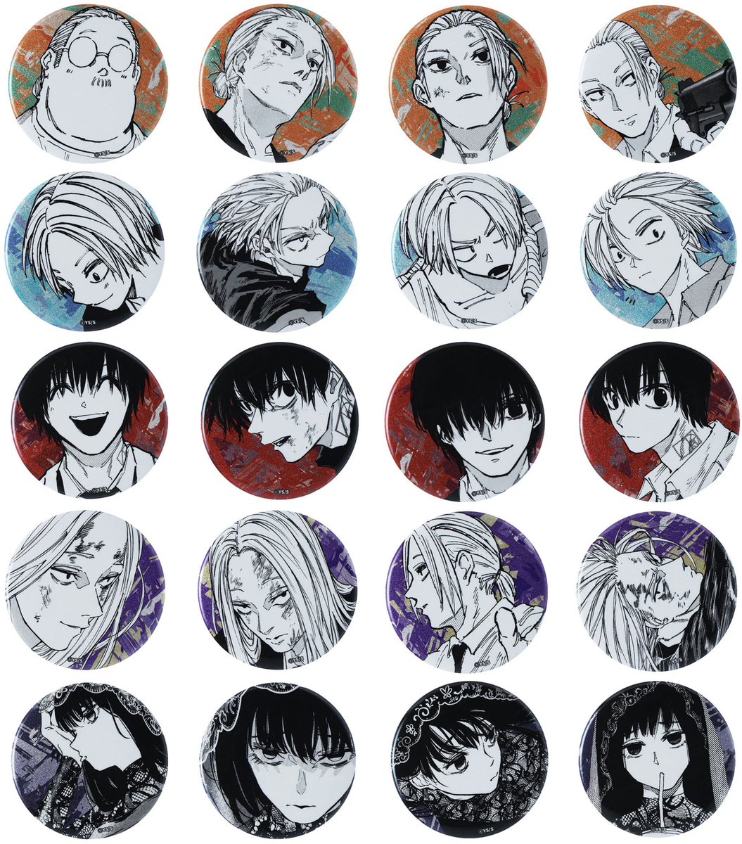 SAKAMOTO DAYS 缶バッジ4個セット EMOTIONS 明日2月7日(金)より JUMP