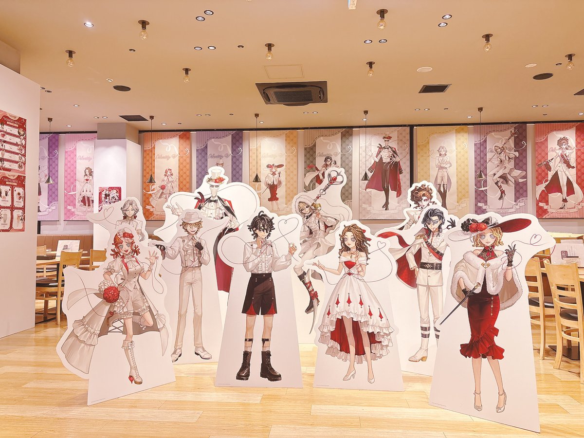 💝Identity V 第五人格 × #THEキャラCAFE ～愛しいあなたと運命の赤い