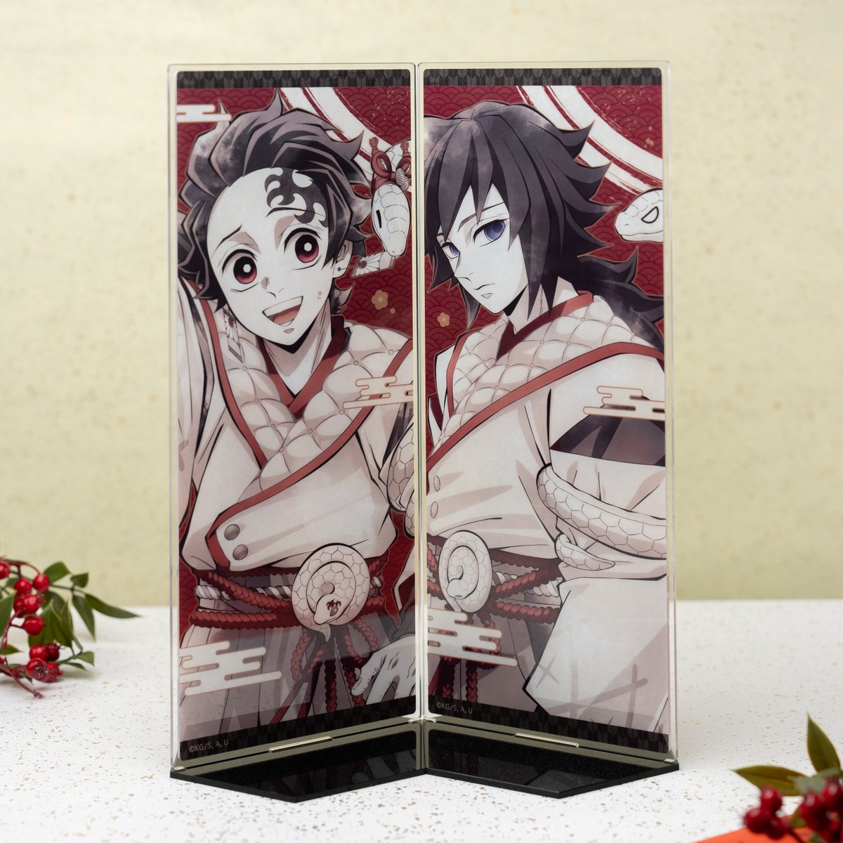 アニメ『鬼滅の刃』干支2025 巳年 描き下ろしイラスト】 描き下ろし