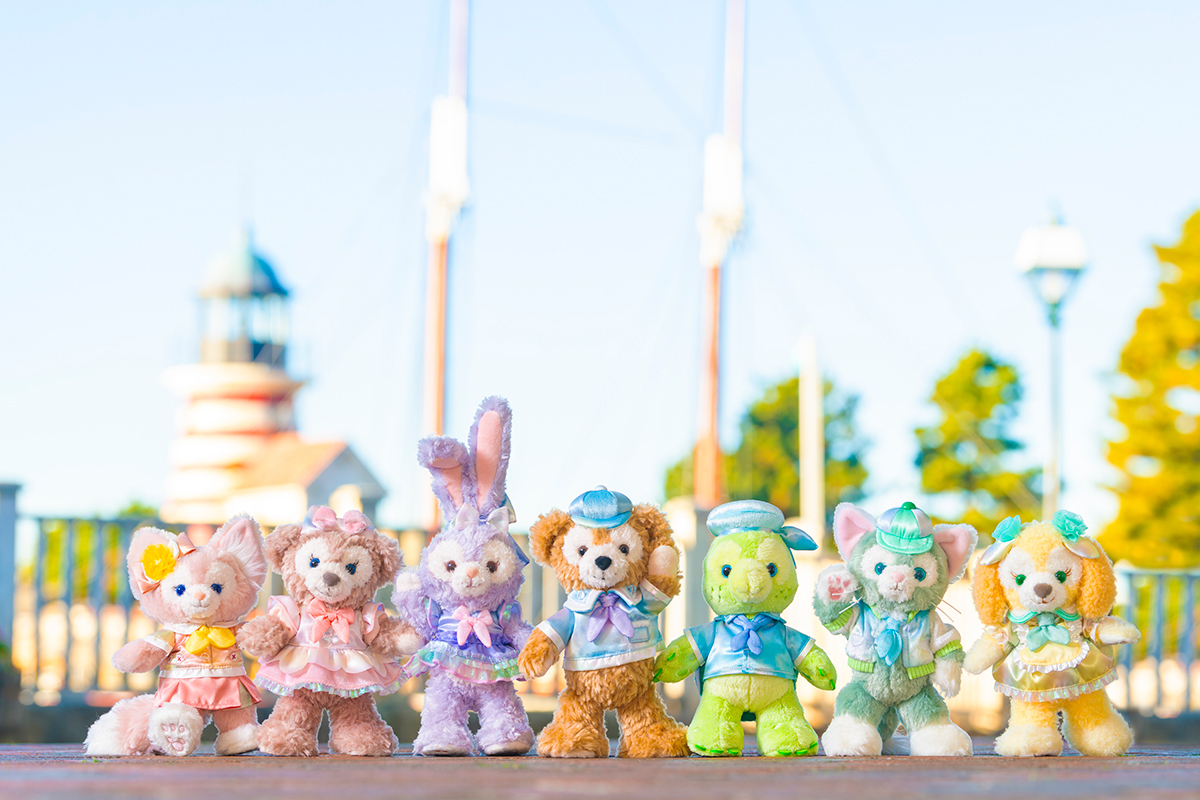 可愛い😍 ダッフィーフレンズの仲間が乗ったクッション可愛くない