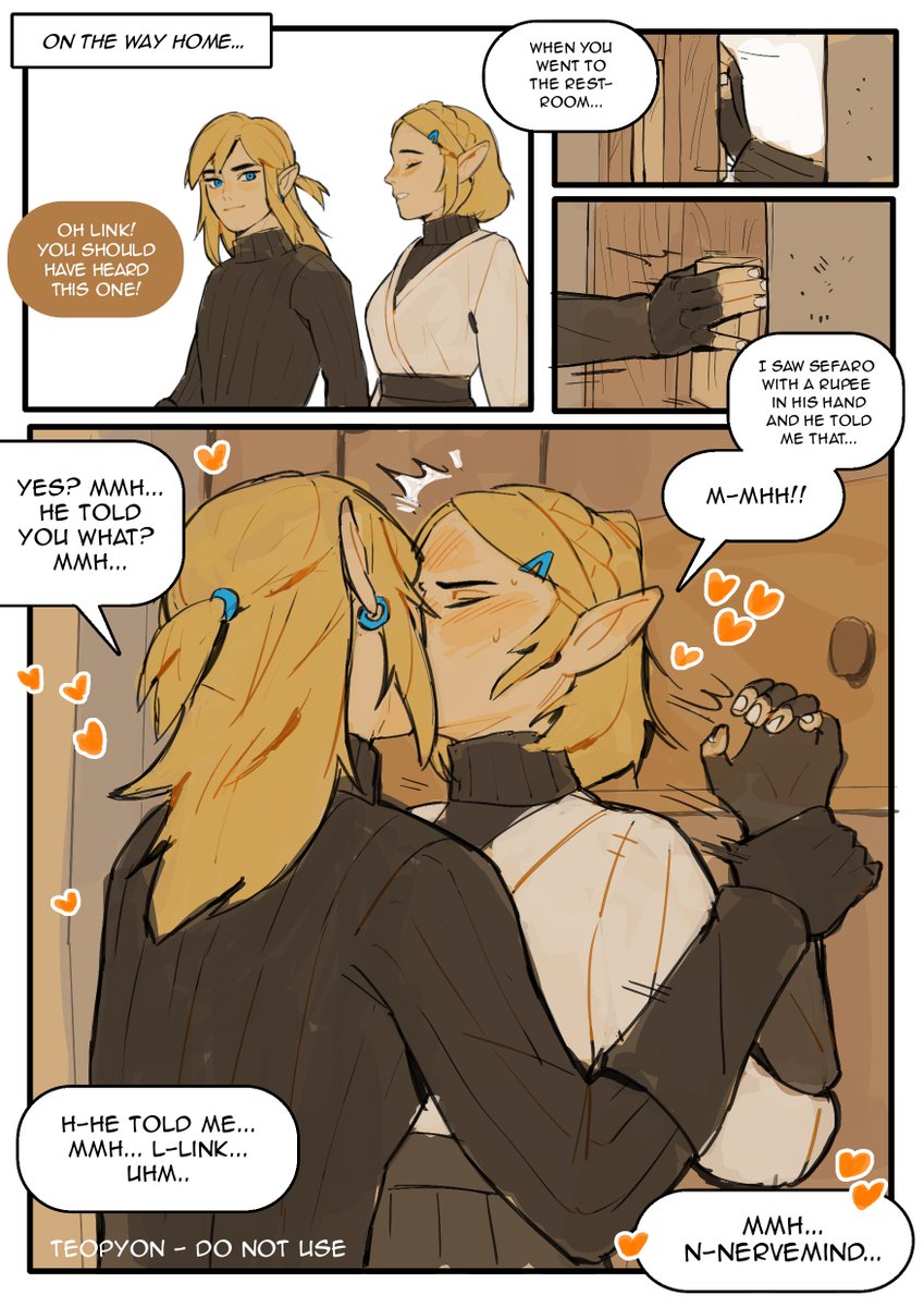 😌😝👩‍🏫🧑‍🏫📔📏📝 #Zelink #zelda #link #TLoZ #リンゼル