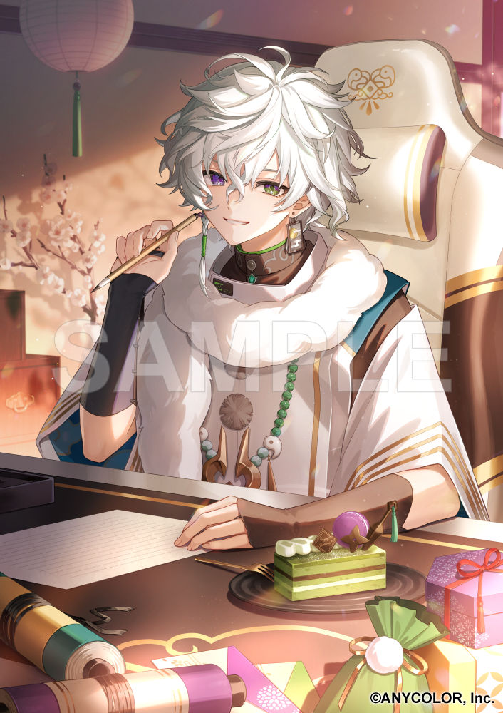 叢雲カゲツさんの誕生日グッズビジュアルを担当させていただきました