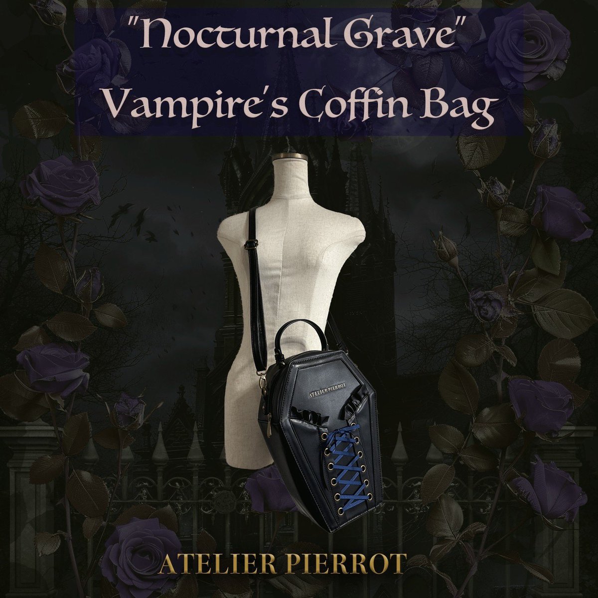⚰️新作バッグ発売⚰️ 【ATELIER PIERROT】 “Nocturnal Grave