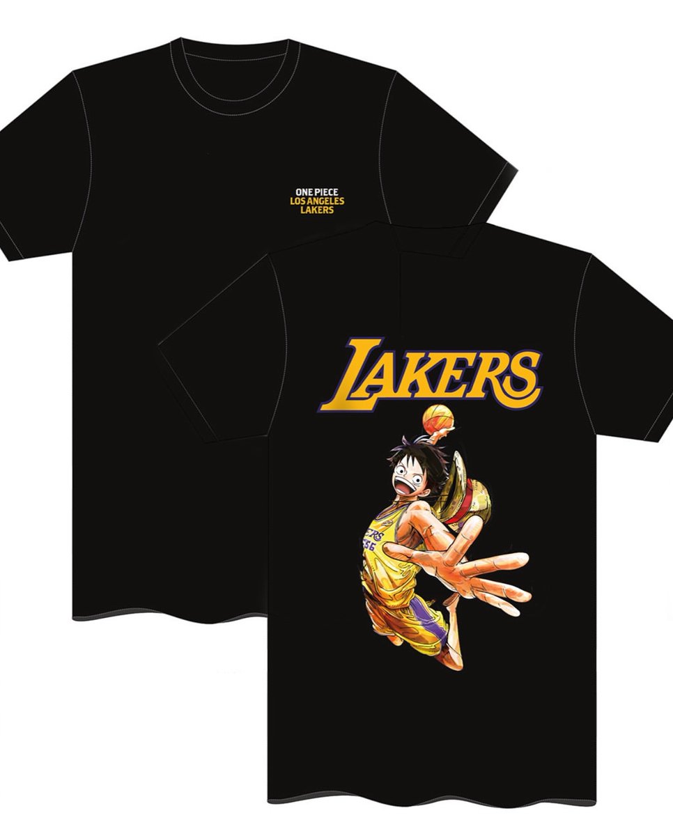 & PIECE 【非売品】ONE コラボTシャツ × LAKERS ポスター