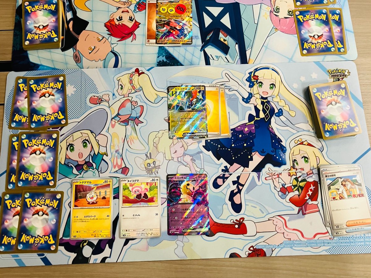 特製プレイマット「おしゃれを楽しむリーリエ」の実物映像が公開