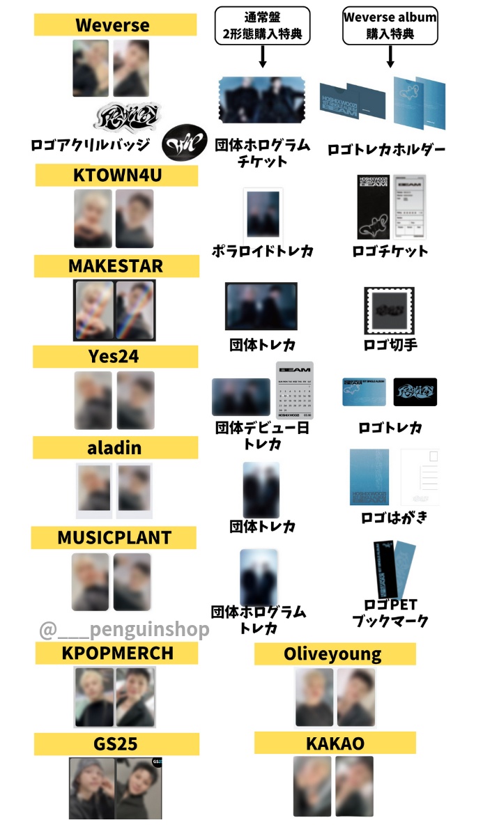 🤍🤍🤍 SEVENTEEN ホシウジ [BEAM] 🤍🤍🤍 ① 🇯🇵トレカ一覧 ②