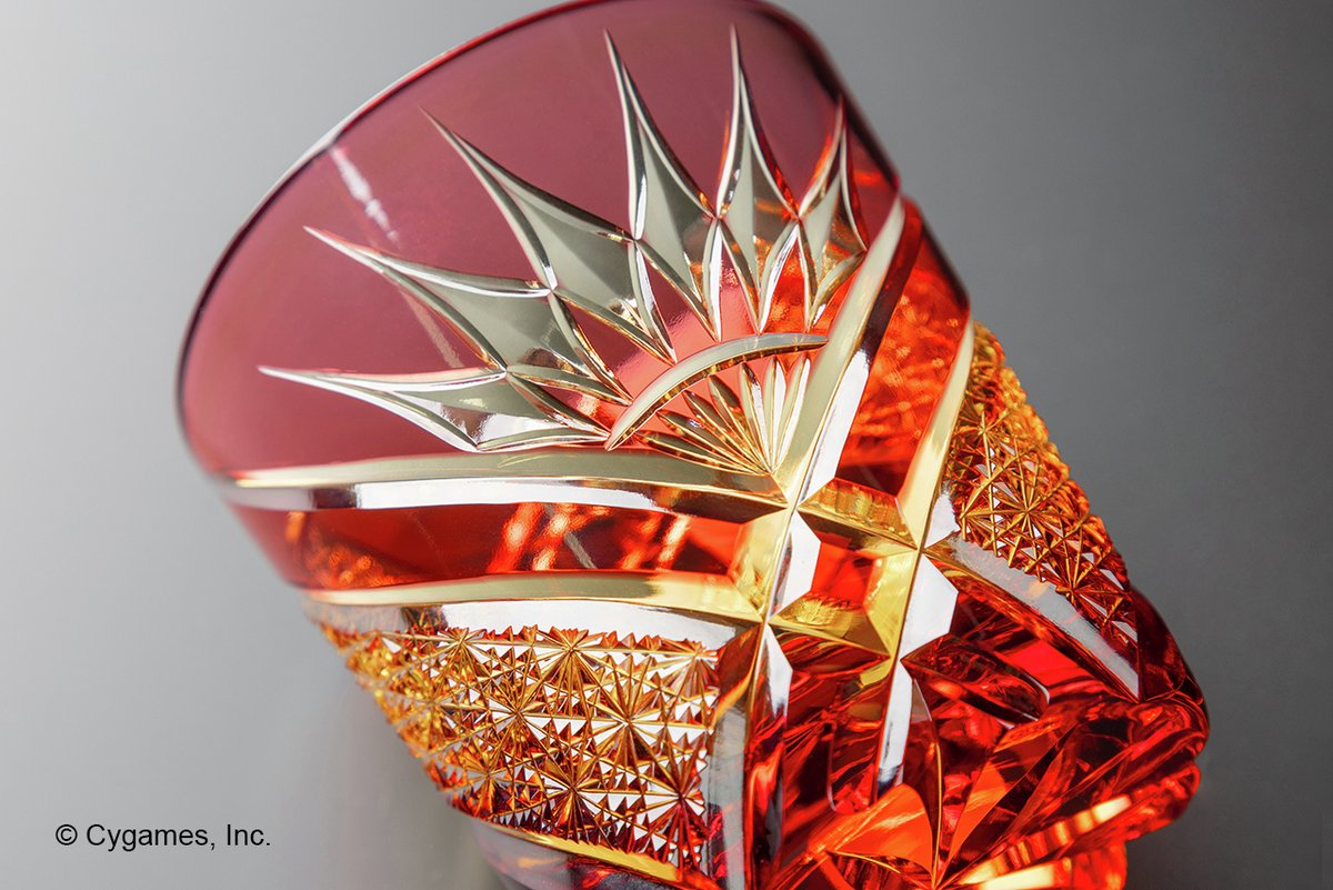 実物サンプル写真を公開！／ オリジナル江戸切子 ロックグラス（オ