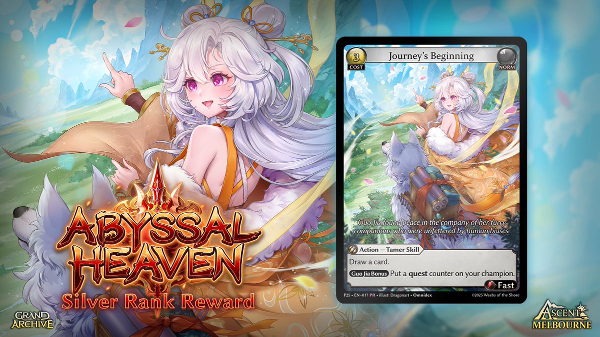 Take a look at the new rank reward cards for the Abyssal Heaven