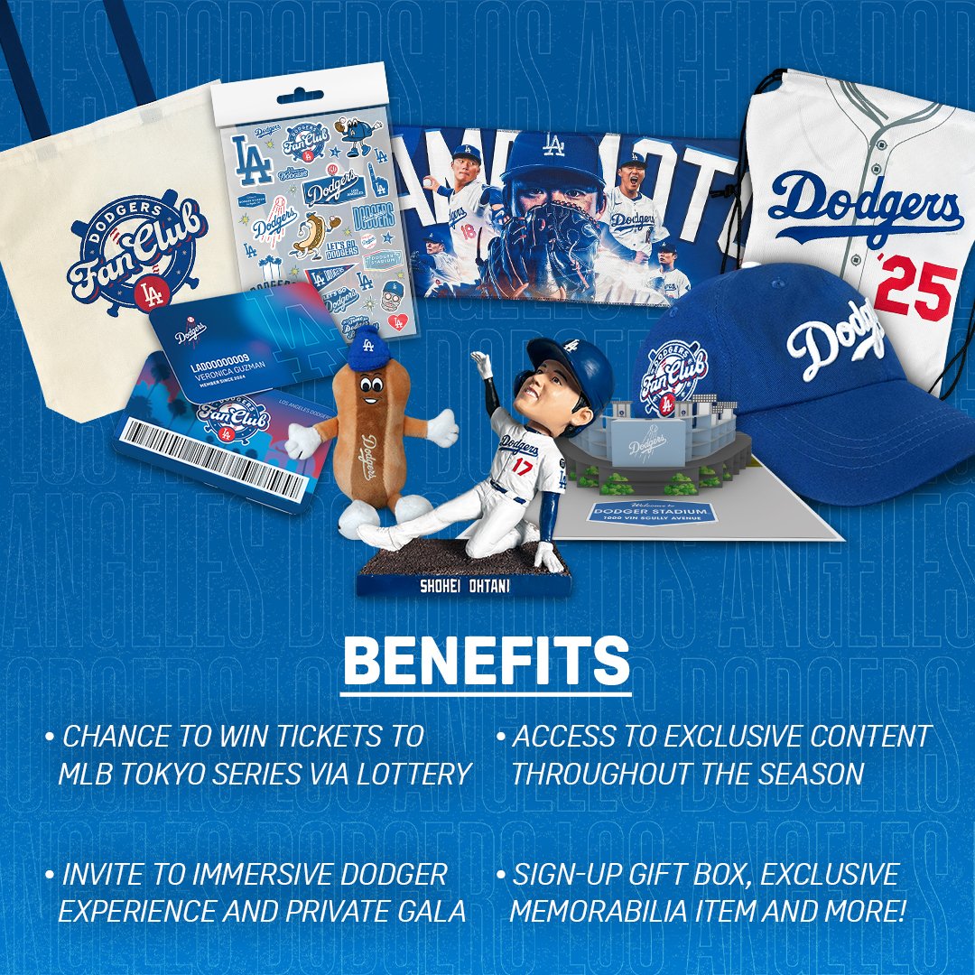 Dodger fans in Japan, get ready! Join the new Dodgers Fan Club and