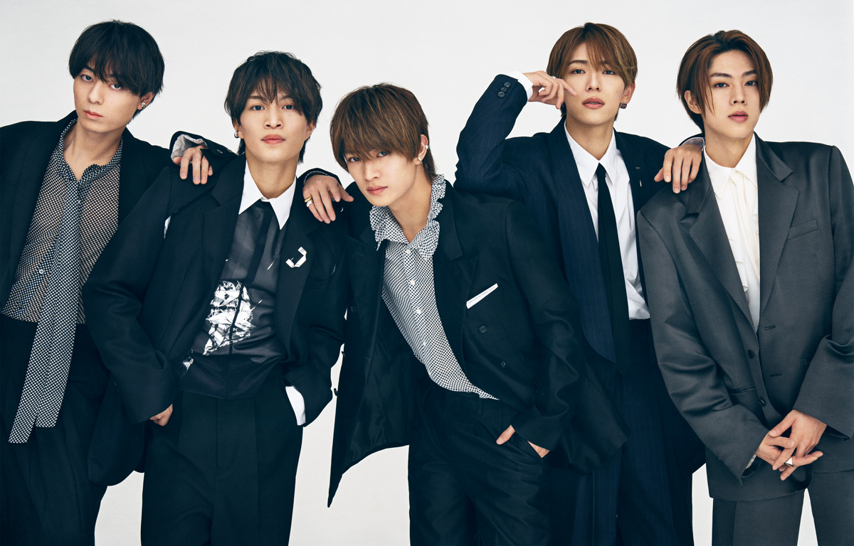 新グループ・ACEes（エイシーズ） 5人揃って企画「装苑男子」に登場