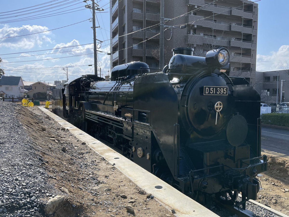 続報】徳山動物園の蒸気機関車 工事完了 昨年10月より修復工事を行っ