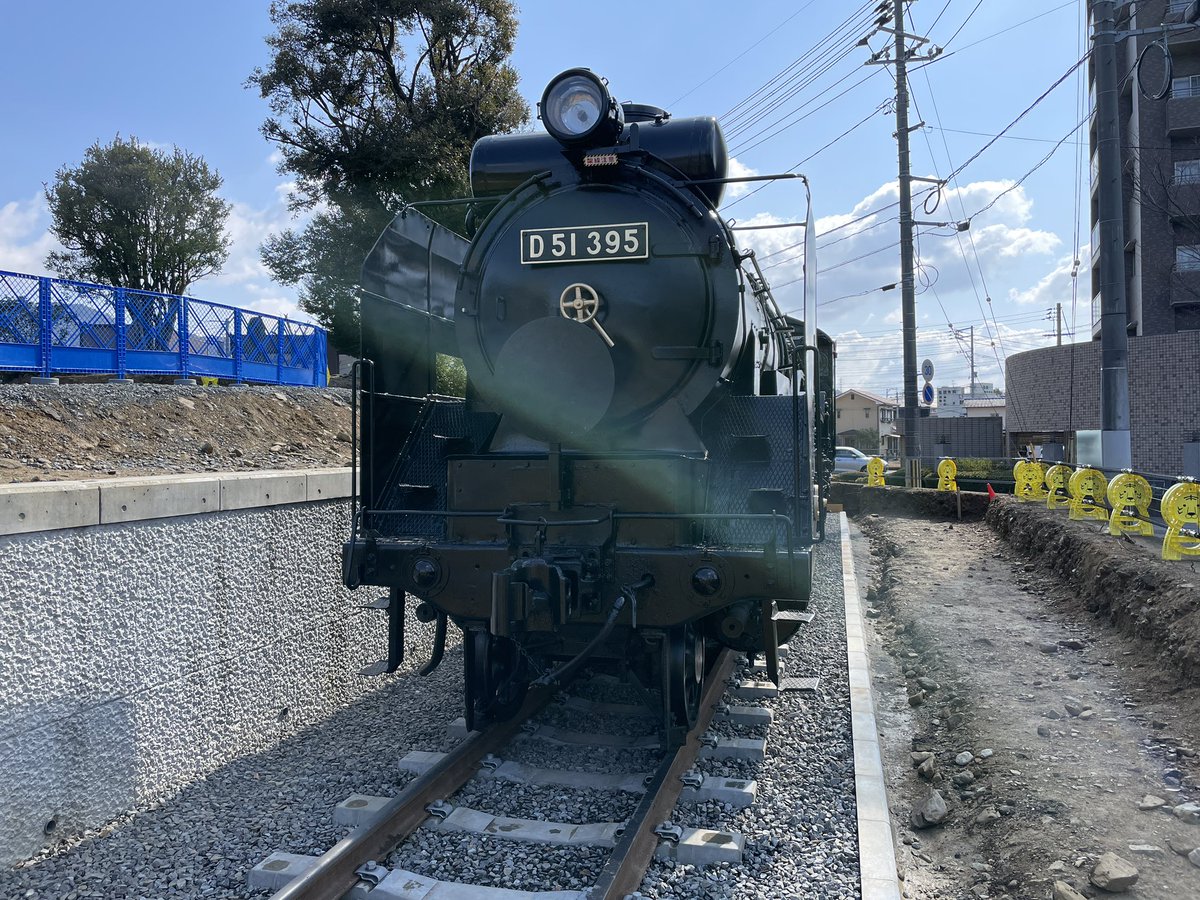 続報】徳山動物園の蒸気機関車 工事完了 昨年10月より修復工事を行っ