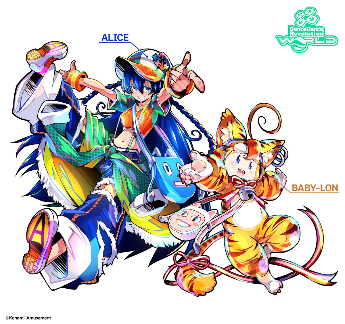 キャラクター紹介】 「ALICE」と「BABY-LON」の全身絵を公開！ 時々