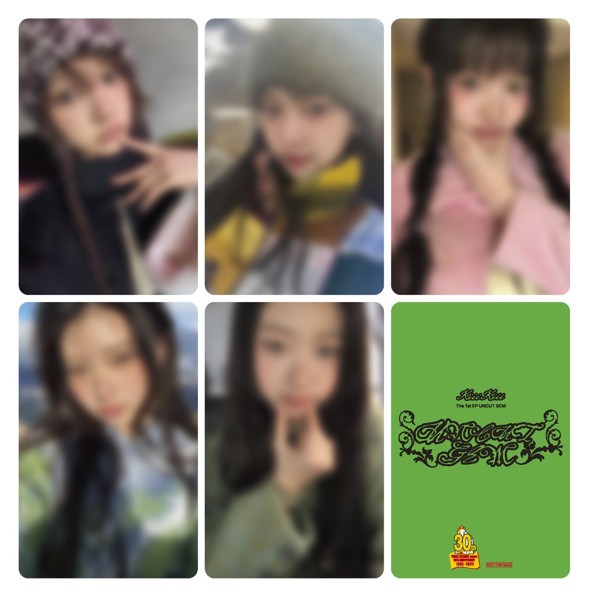 タワ渋kpop】 ／ #KiiiKiii The 1st EP『UNCUT GEM』 タワレコ渋谷店