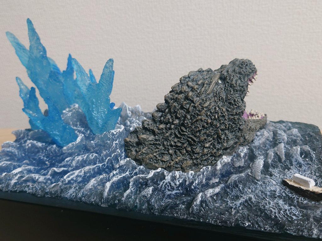 ゴジラBOXティッシュケース 『ゴジラ-1.0』海上Ver. 遂に着弾