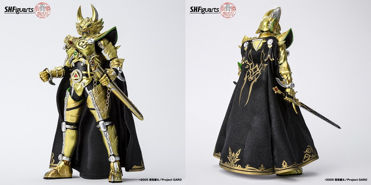 締切迫る】 『#牙狼＜GARO＞』より 「S.H.Figuarts（真骨彫製法） 黄金