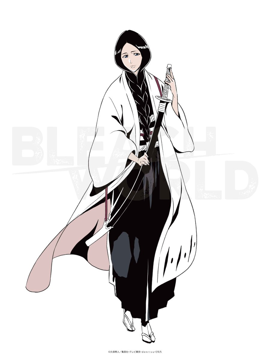 ◤BLEACH WORLD◢ 描きおろしイラスト公開！ ＝＝卯ノ花烈＝＝ BLEACH