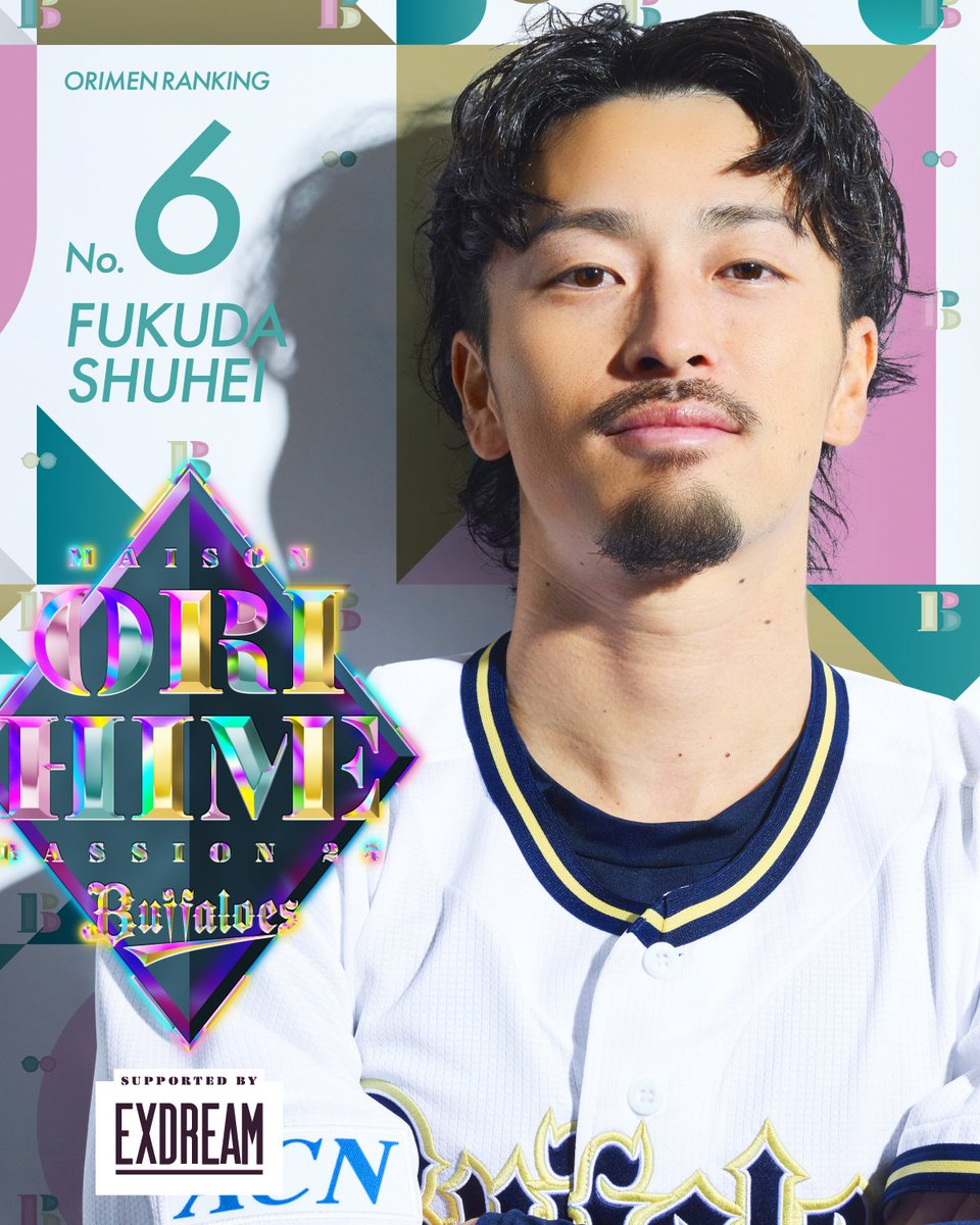 💗オリメン投票2025💗 ⚾第6位は・・・ #福田周平 選手です！ ｢問答