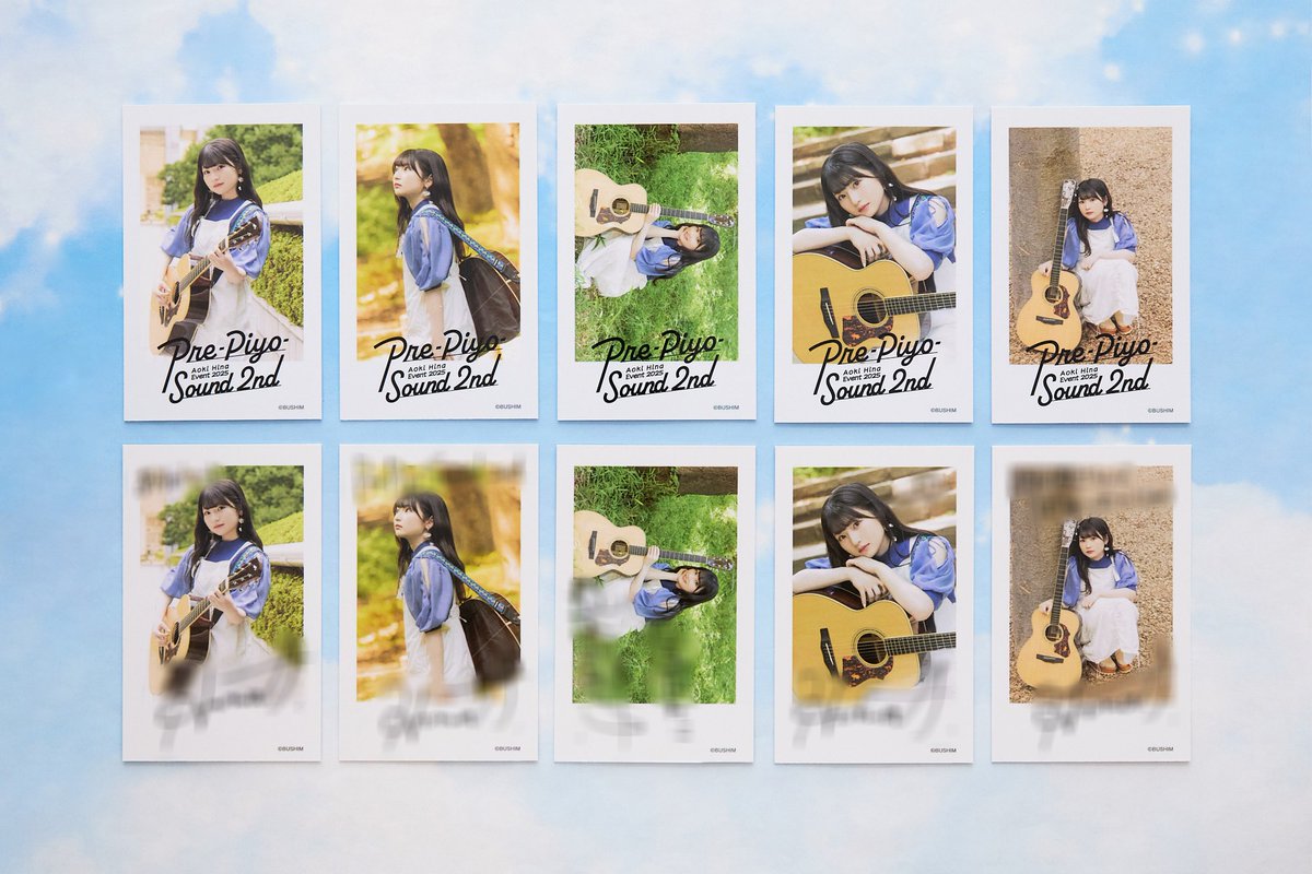 ライブグッズ情報🎸／ 4月6日(日)開催！ 『青木陽菜 Event 2025「Pre