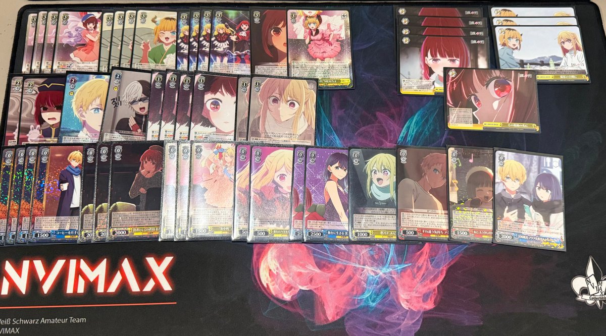 ヴァイスシュヴァルツ デッキ 推しの子扉門 スリーブ＋調整パーツ付き